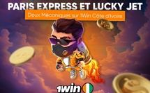 Paris Express et Lucky Jet : Deux Mécaniques sur 1Win Côte d'Ivoire