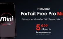 Free Pro lance son forfait mobile « Mini » à 5,99 € HT pour répondre aux besoins essentiels des entreprises